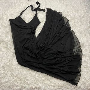 Finesse • Glitter Black Dress
